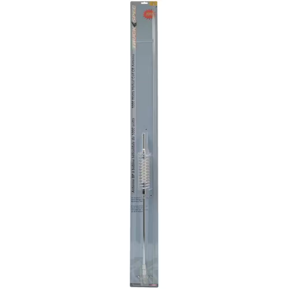 54 In. 1000-Watt Air Cooled Helical Coil Center Loaded CB Antenna