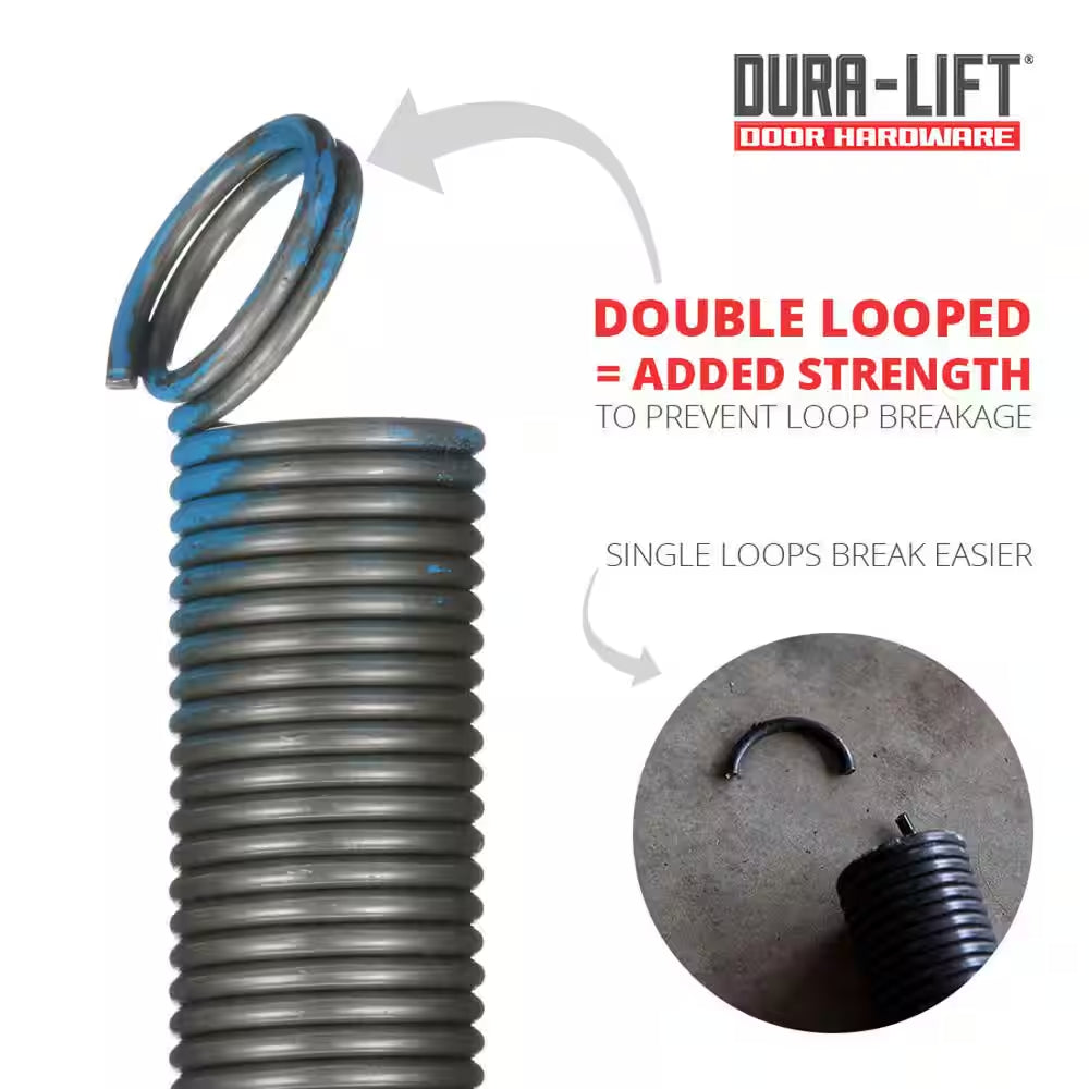 140 Lb. Heavy Duty Extension Garage Door Spring (2-Pack)