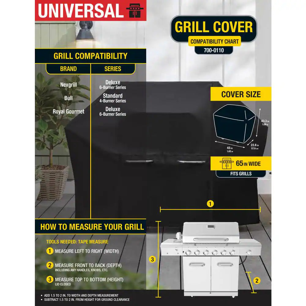 Premium Grill Cover 65 In.