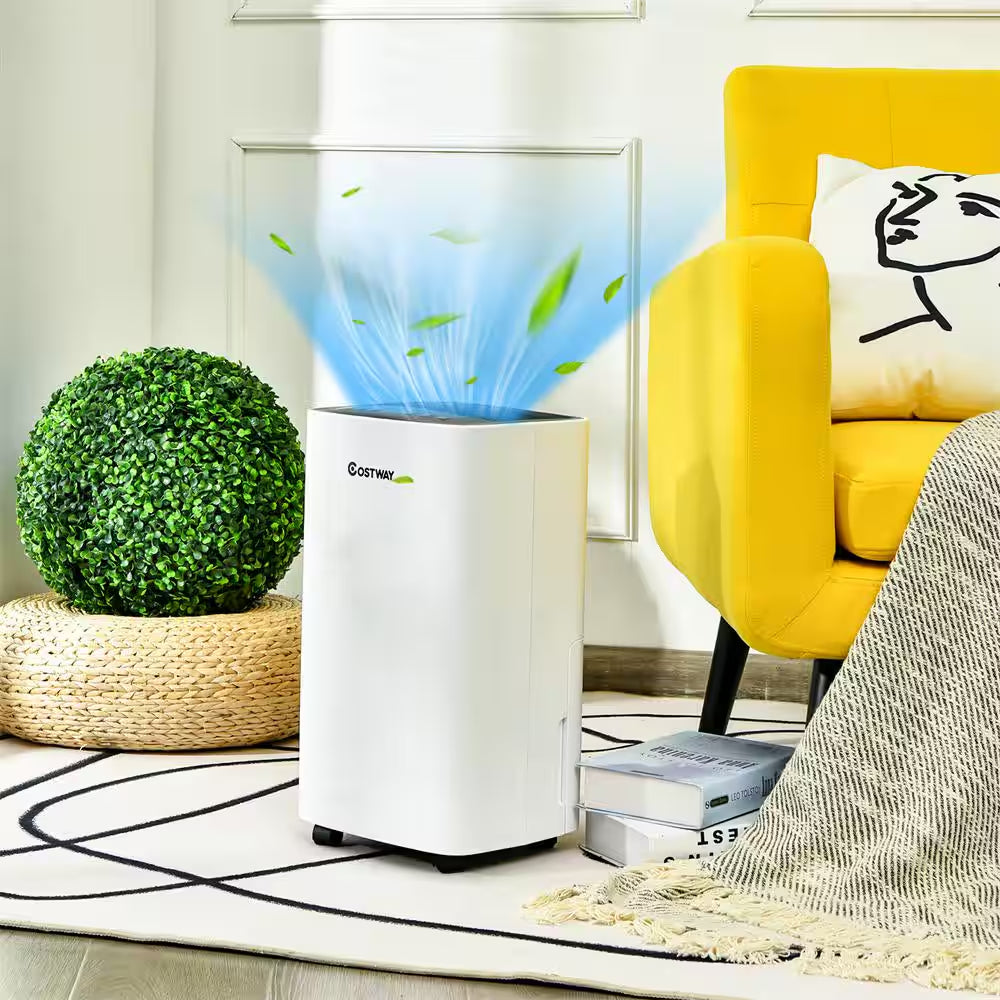 24-Pints 1500 Sq. Ft. Portable Dehumidifier for Medium to Large Spaces