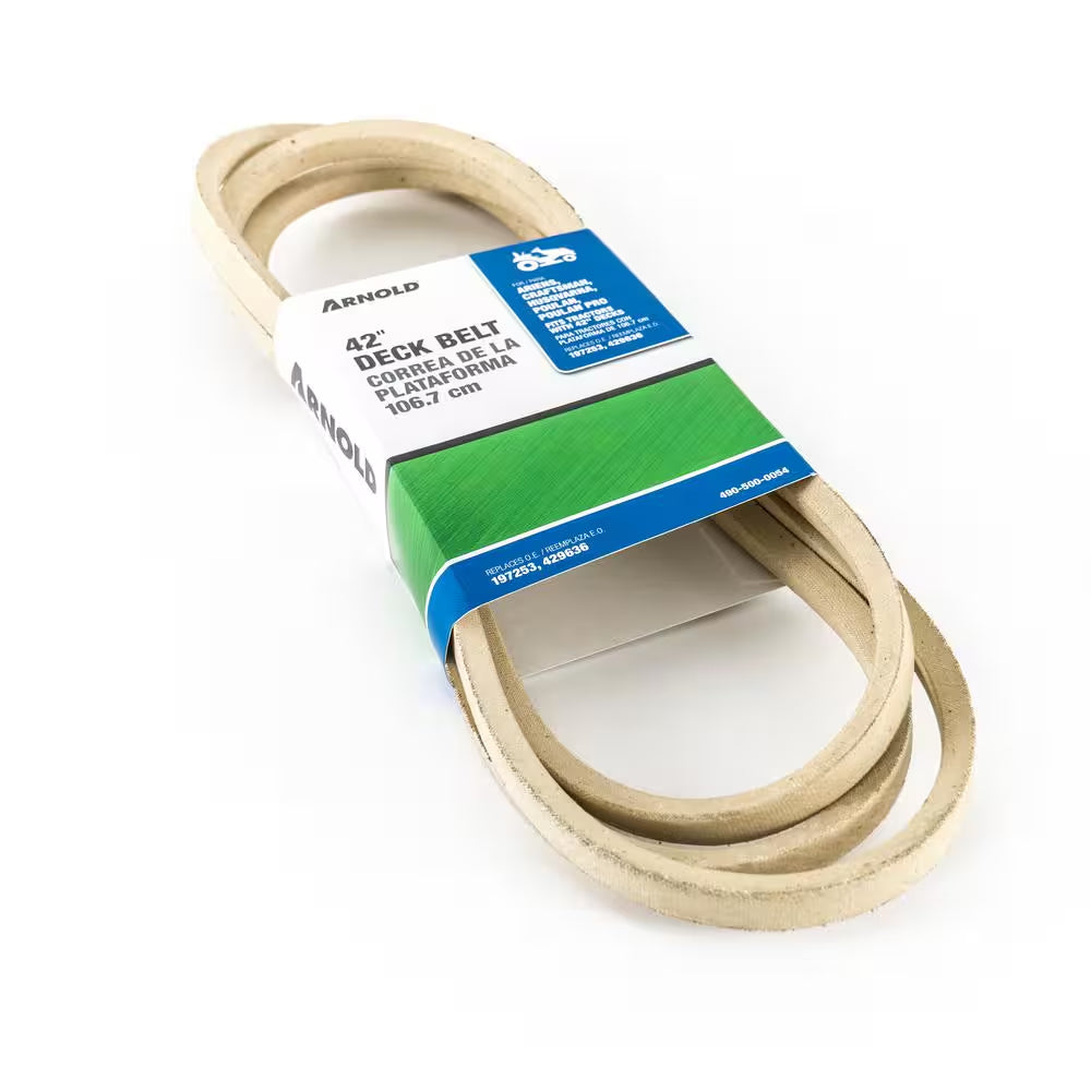 Replacement 42 In. Deck Belt for Ariens, Husqvarna, Poulan and Poulan Pro Riding Lawn Mowers OE# 197253 and 429636