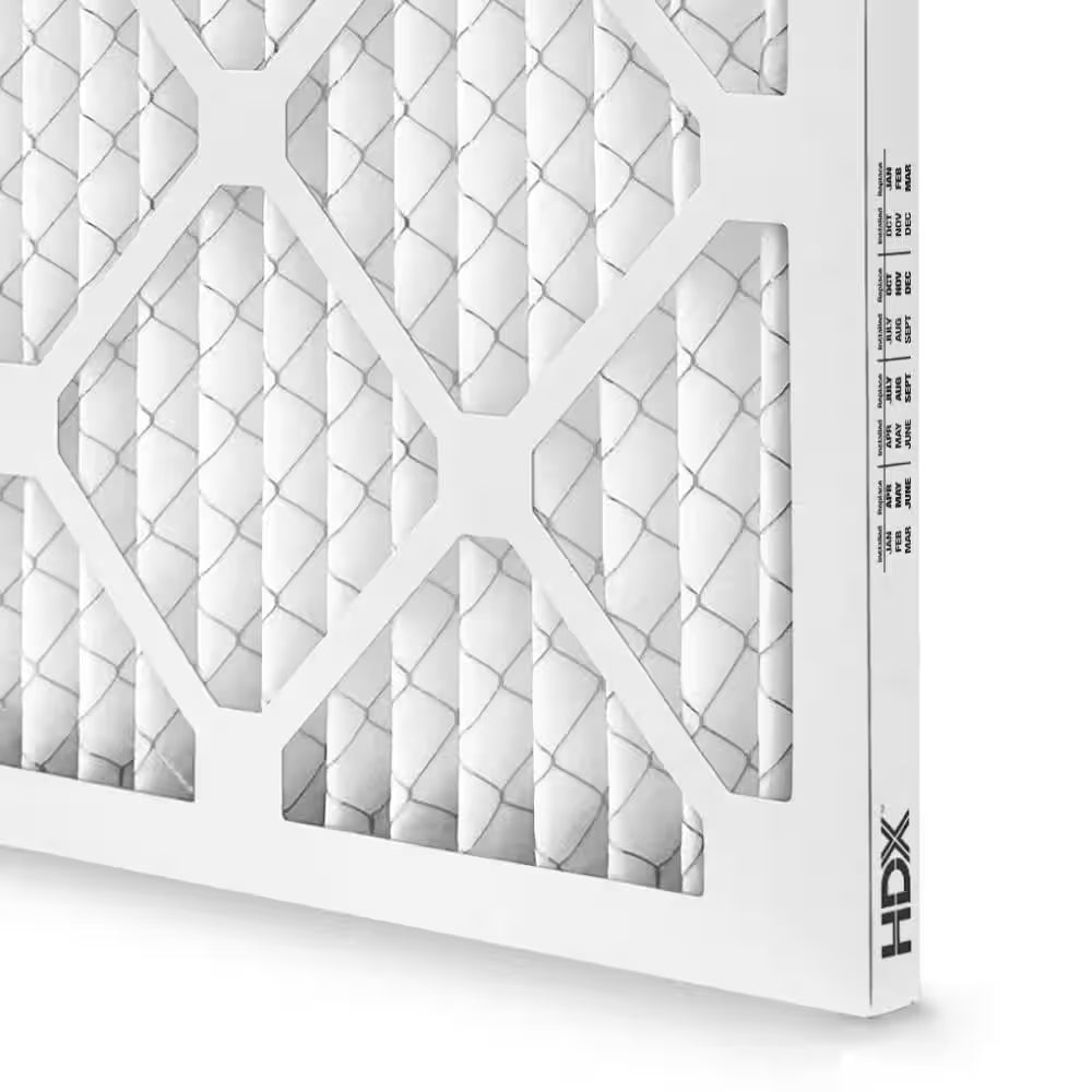 20 In. X 25 In. X 1 In. Standard Pleated Furnace Air Filter FPR 5, MERV 8 (12-Pack)