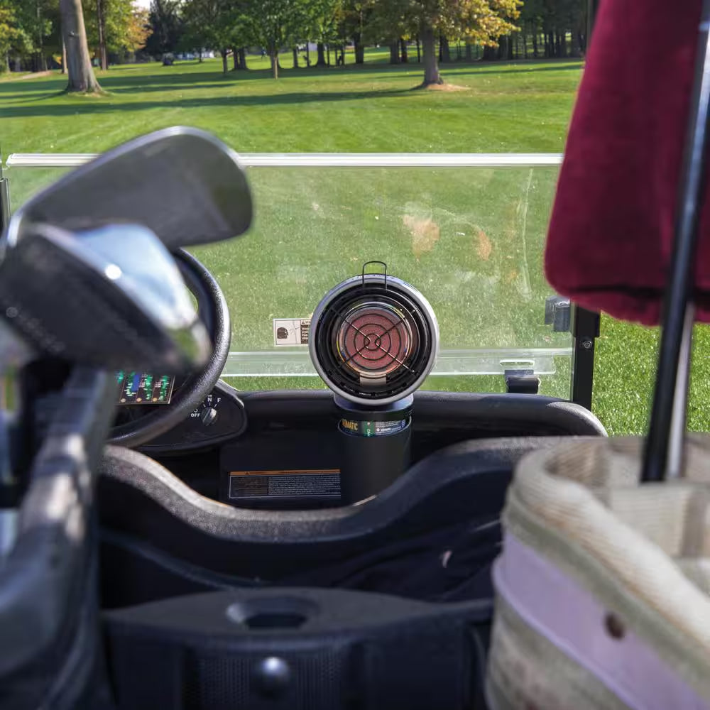 4,000 BTU Radiant Propane Outdoor Golf Cart Heater