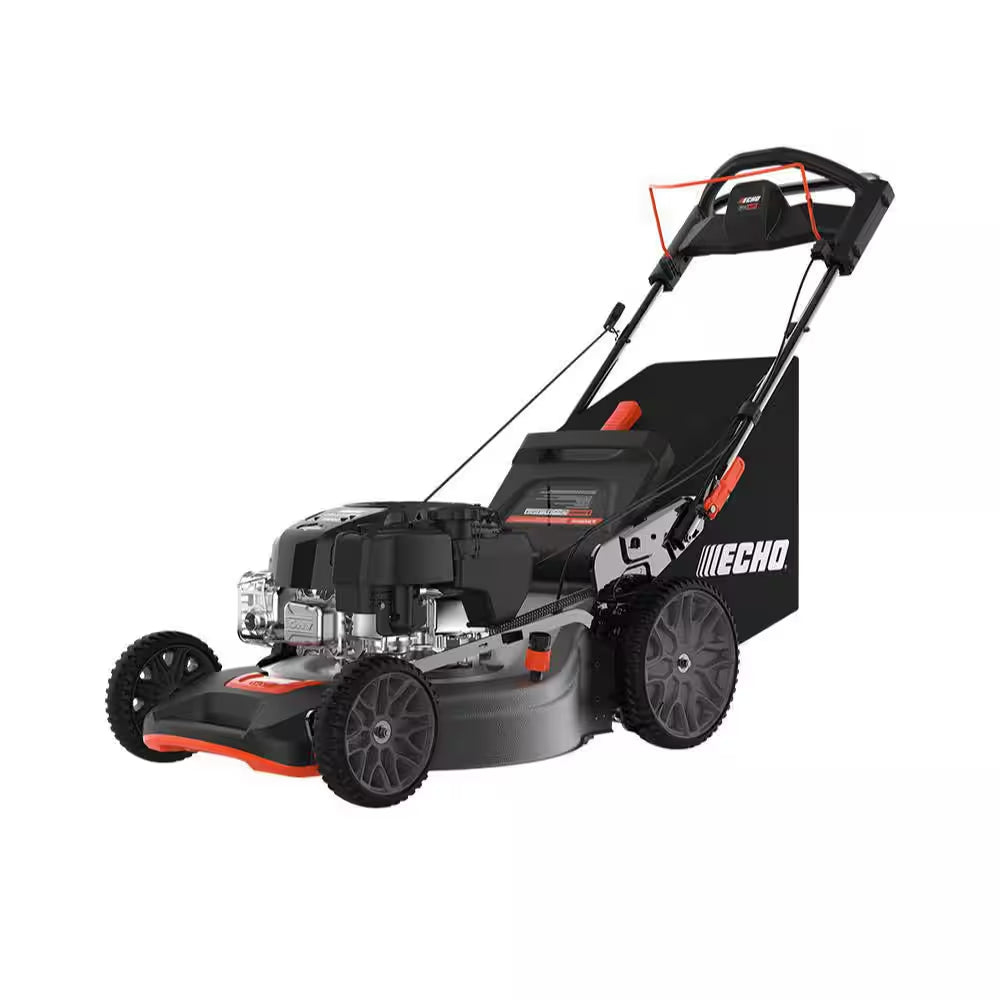 21 In. 190 Cc Briggs and Stratton Gas 3-In-1 Dual Blade RWD Self-Propelled Lawn Mower with Single Lever Deck Adjustment