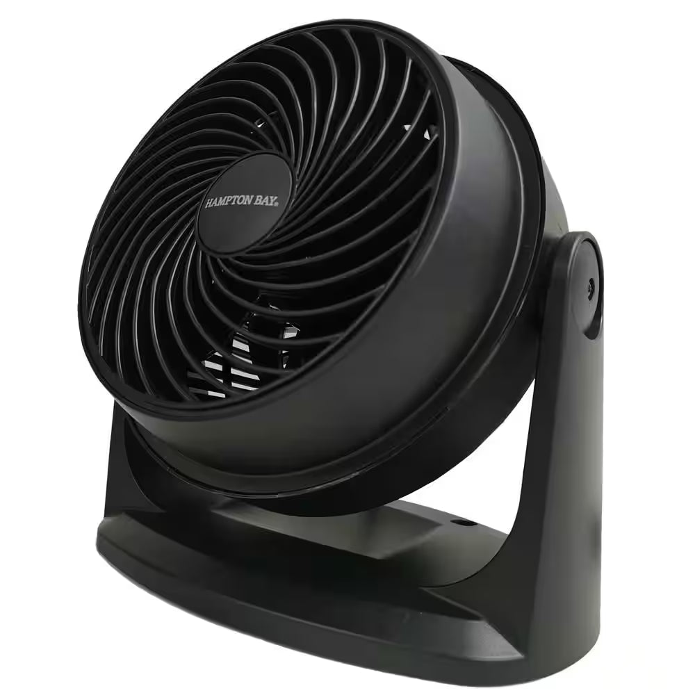 8 In. 3 Speed Personal Desk Fan in Black