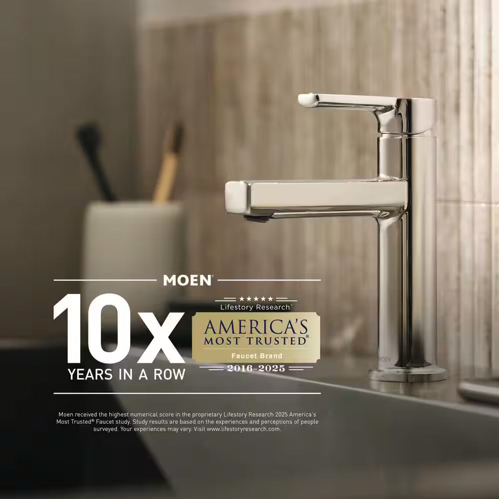 Banbury 1-Handle 1-Spray Trim Kit Tub and Shower Faucet 1.75 GPM in Matte Black (Valve and Handles Included)