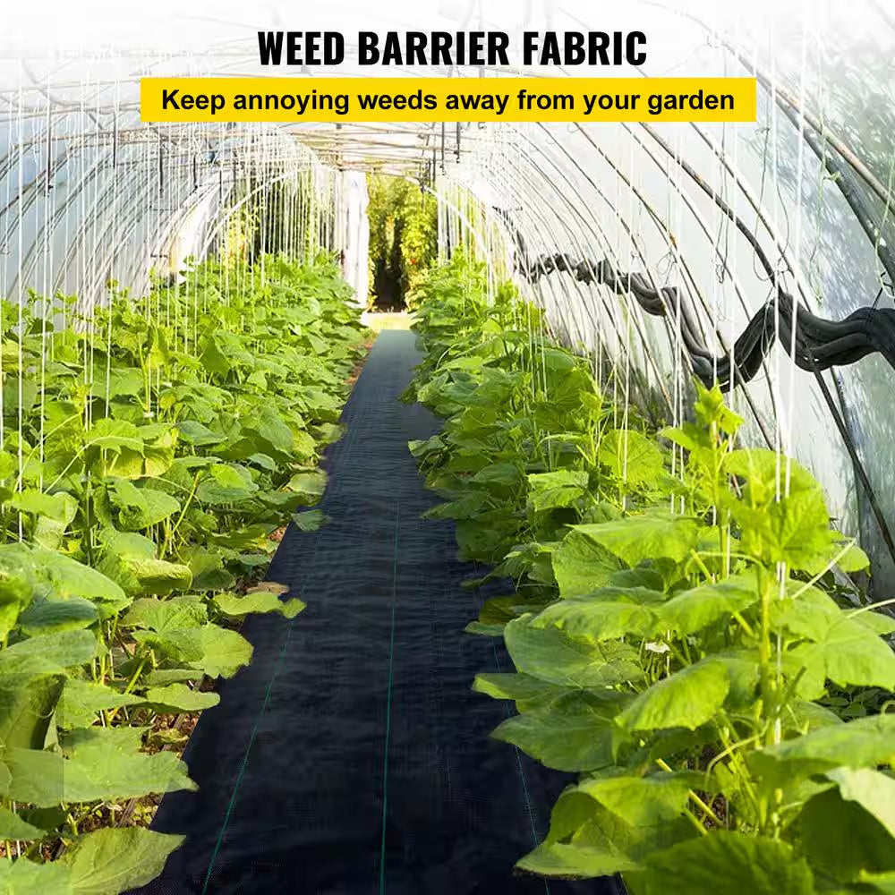6 Ft. X 300 Ft. Premium Weed Barrier Fabric Heavy-Duty, Weed Barrier Landscape Fabric