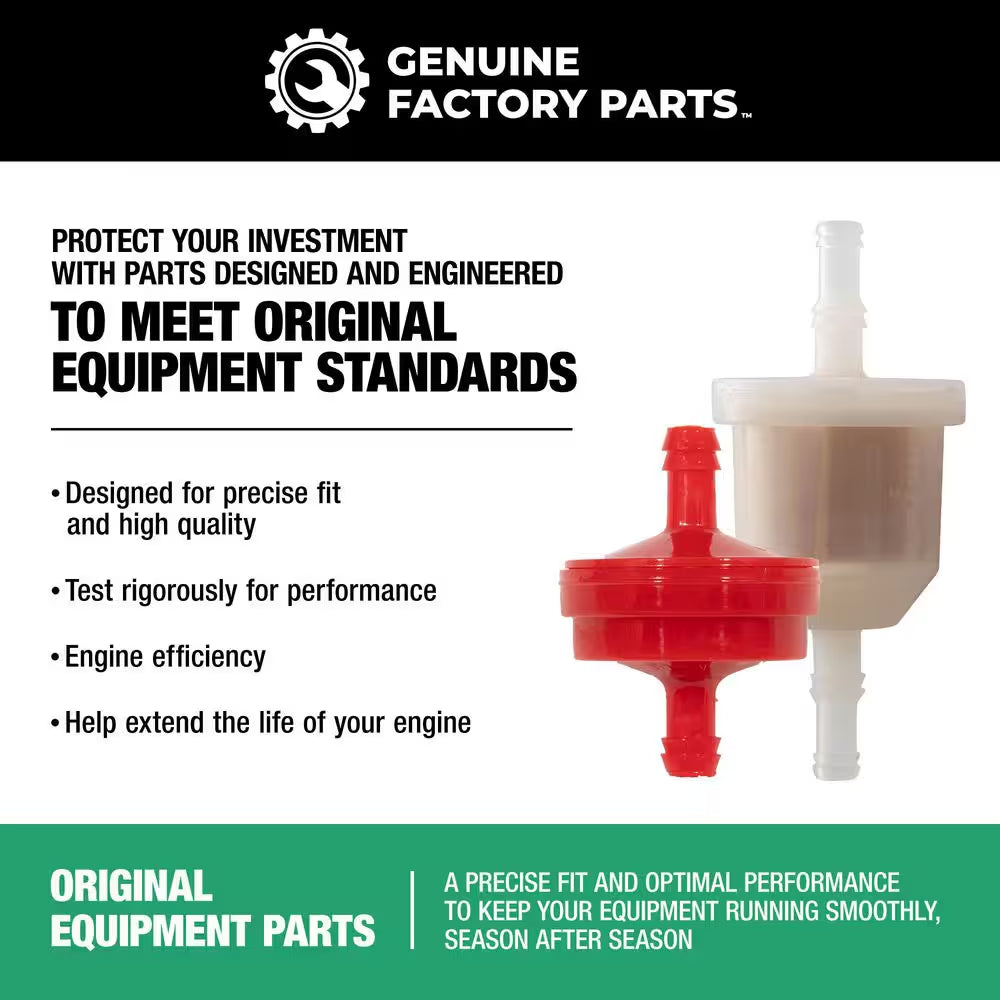 Original Equipment Replacement Fuel Filter and Spark Plugs for Kohler 7000 Series Twin-Cylinder Engines