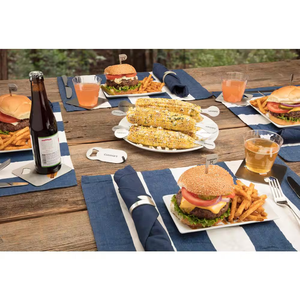 Backyard BBQ Grill Tool Set (36-Piece) Outdoor Kitchen Accessories