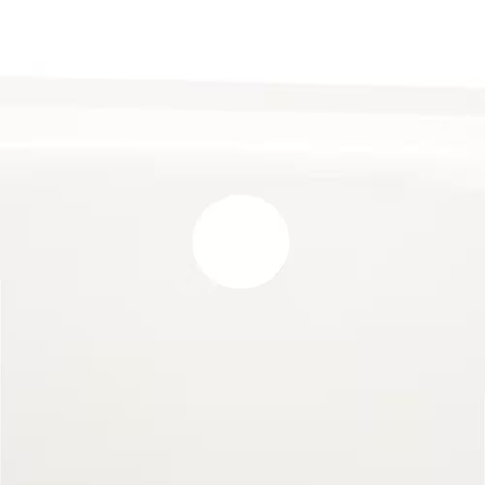 Aloha 60 In. X 30 In. Alcove Soaking Bathtub with Left Drain in White