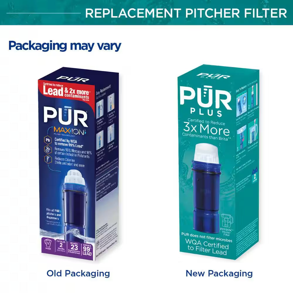 PLUS Water Pitcher Replacement Filter with Lead Reduction (1-Pack)