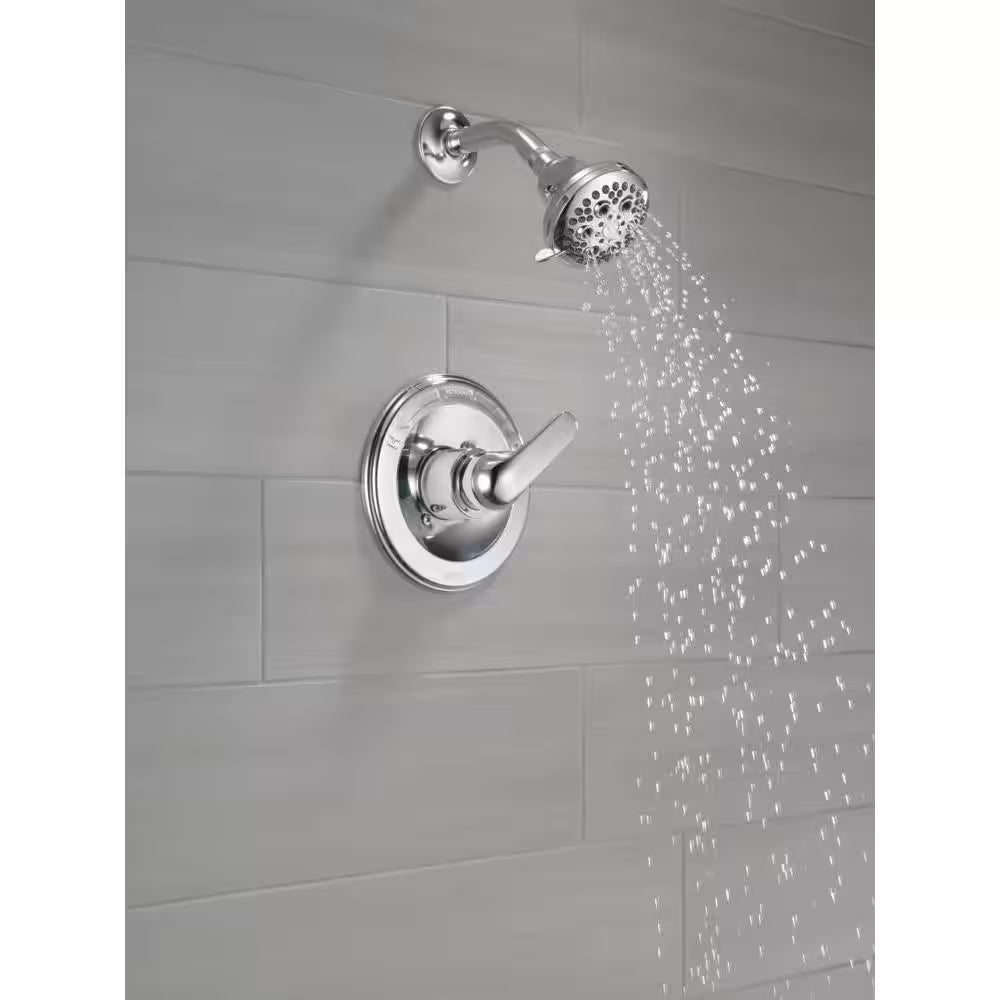 Classic Single-Handle 5-Spray Shower Faucet in Chrome (Valve Included)
