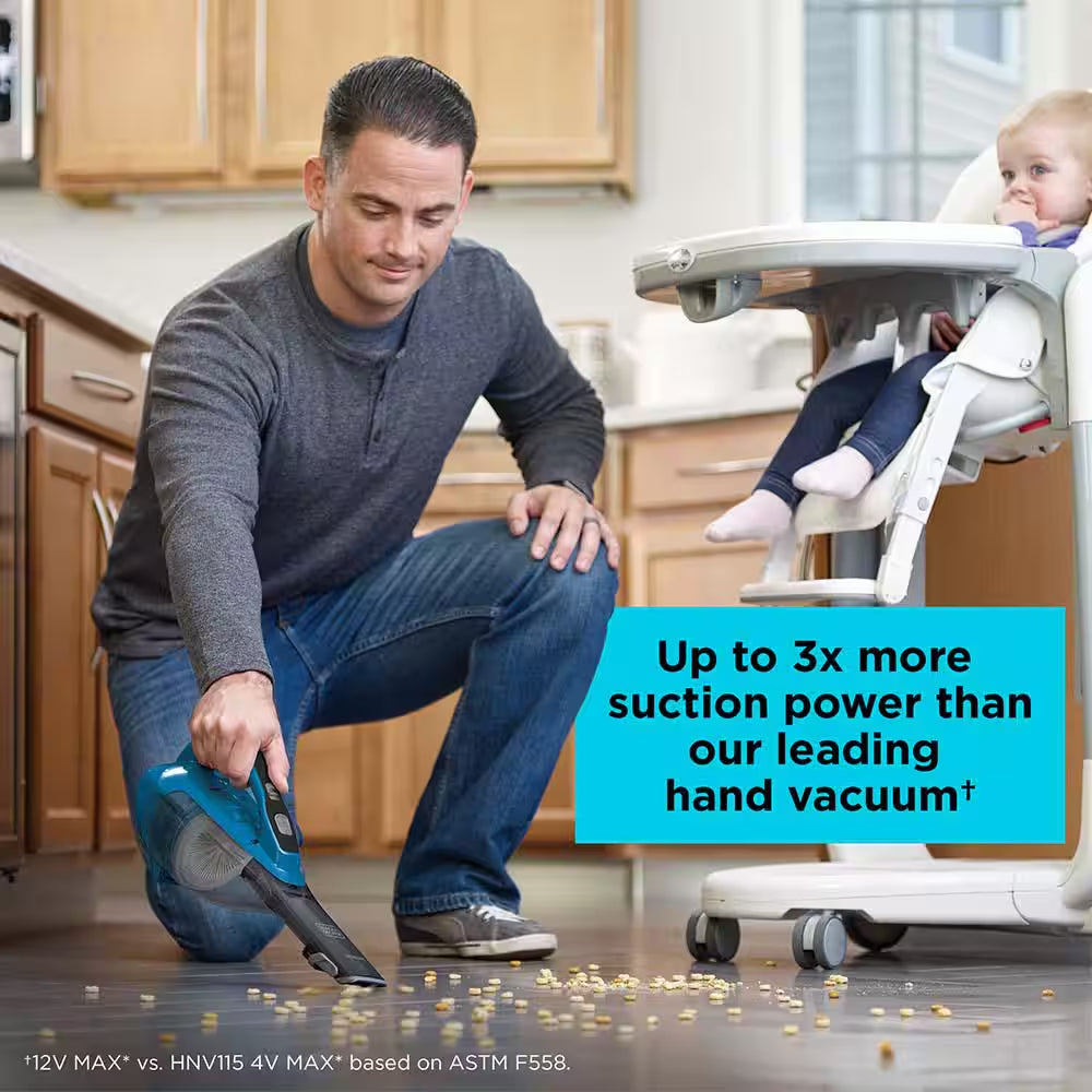 Dustbuster 10.8-Volt Cordless 2.1 Cup Handheld Vacuum (Deep Ocean Blue)