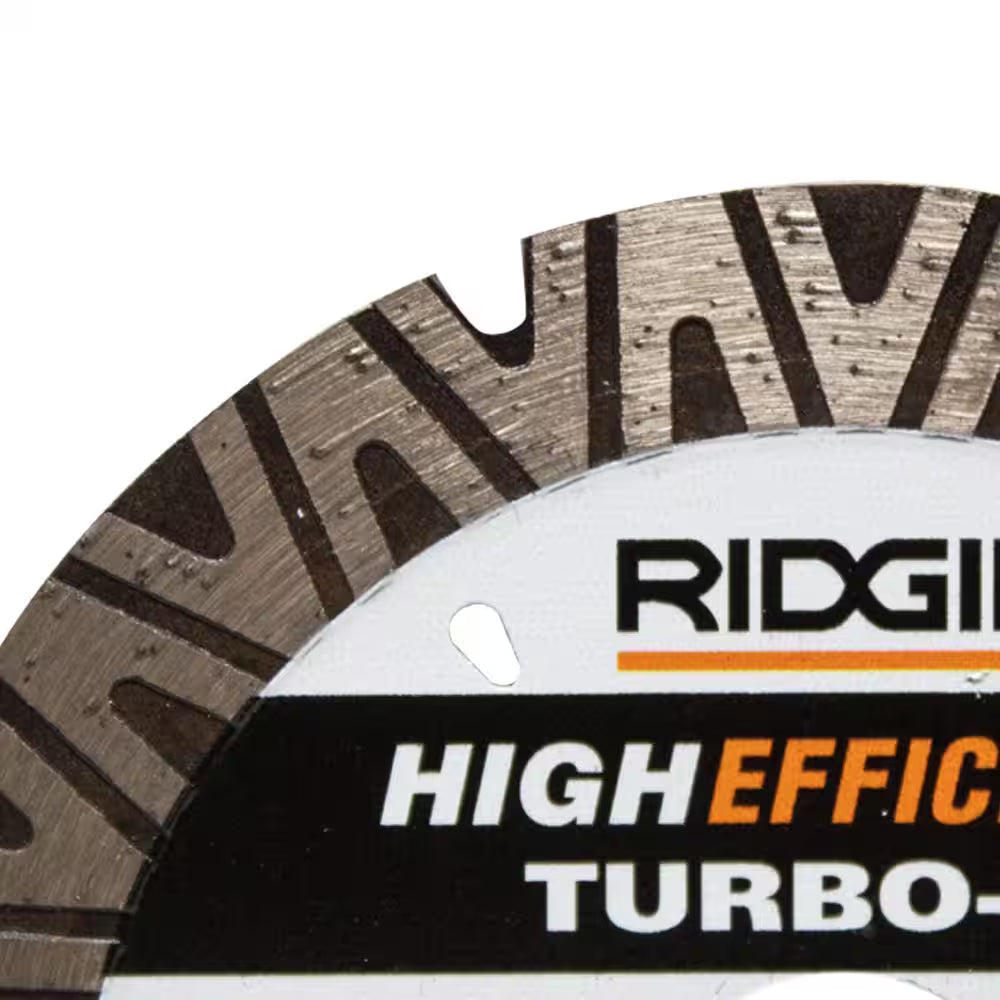 TURBO-V 5 In. Turbo Rim Diamond Blade for Masonry High Efficiency Cutting