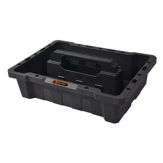 20.5 In. Black Plastic Tote Tray