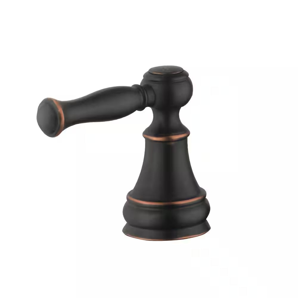 Fairway Double-Handle Standard Kitchen Faucet with Side Sprayer in Bronze