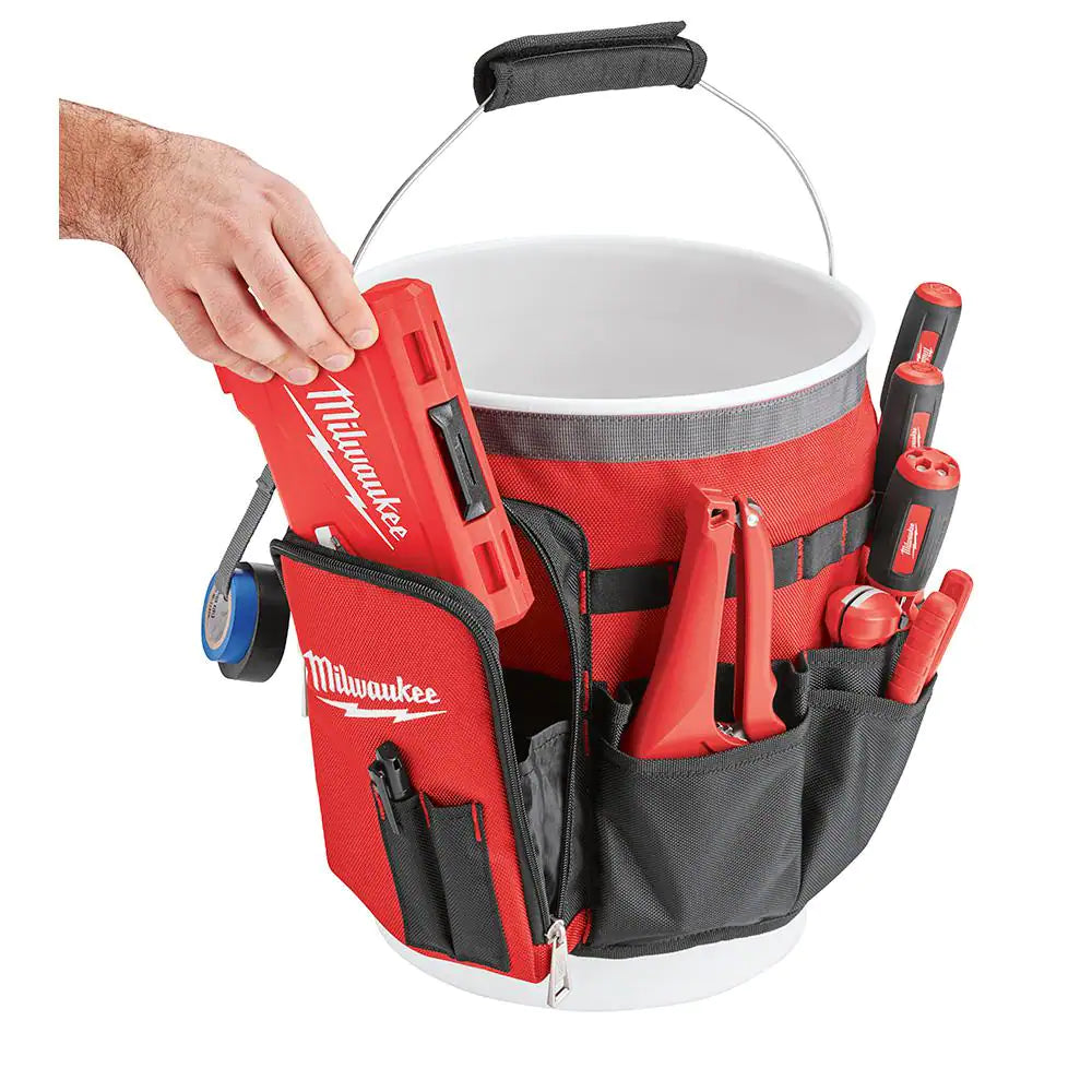 10 In. Bucket Organizer Tool Bag
