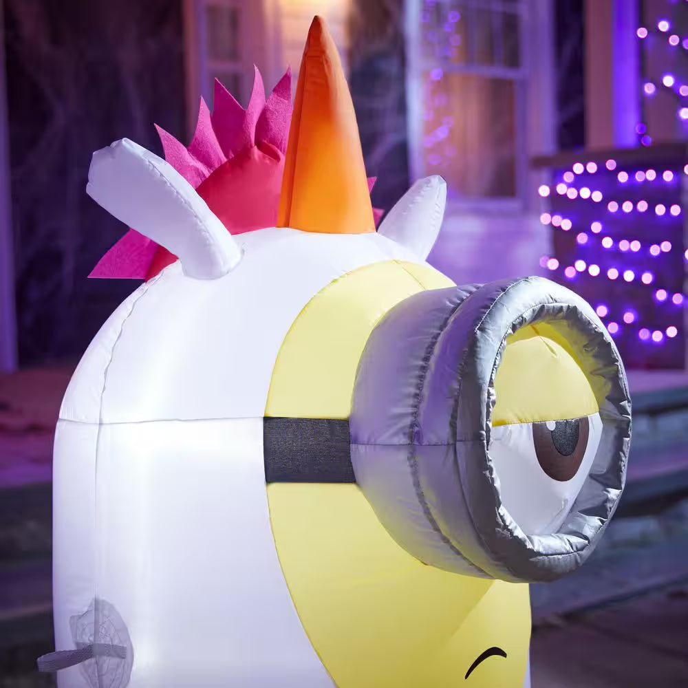 3.5 Ft LED Stuart as Unicorn Inflatable Airblown® I11