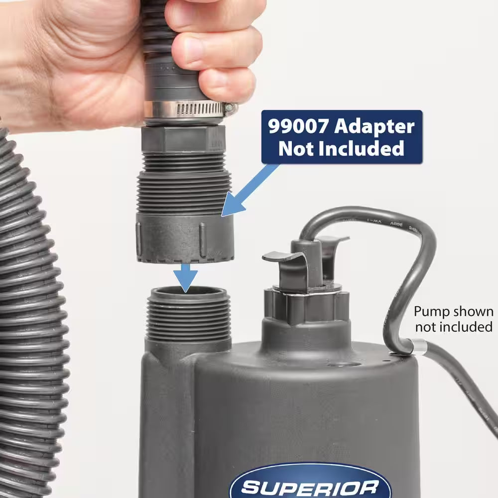 24 Ft. Poly Universal Discharge Sump Pump Hose Kit