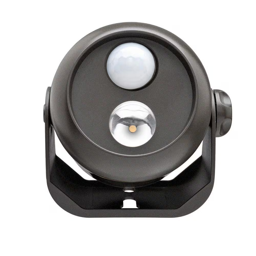 Wireless Motion Activated Integrated LED Mini Spotlight, Brown