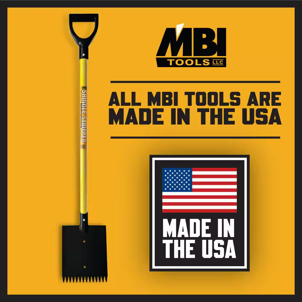 46 In. Fiberglass Shingle Stripper Roof Shovel (2-Pack)