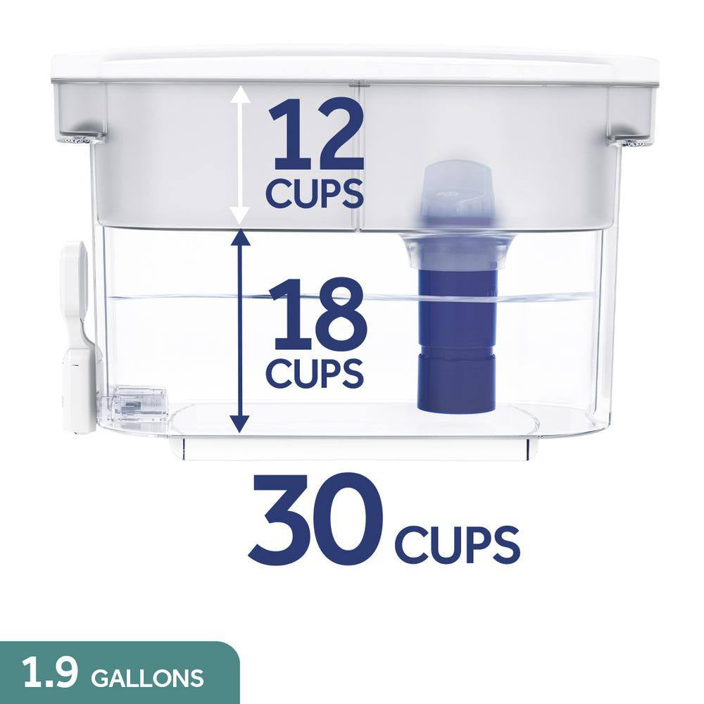 PLUS 30 Cup Dispenser - Water Filter Pitcher