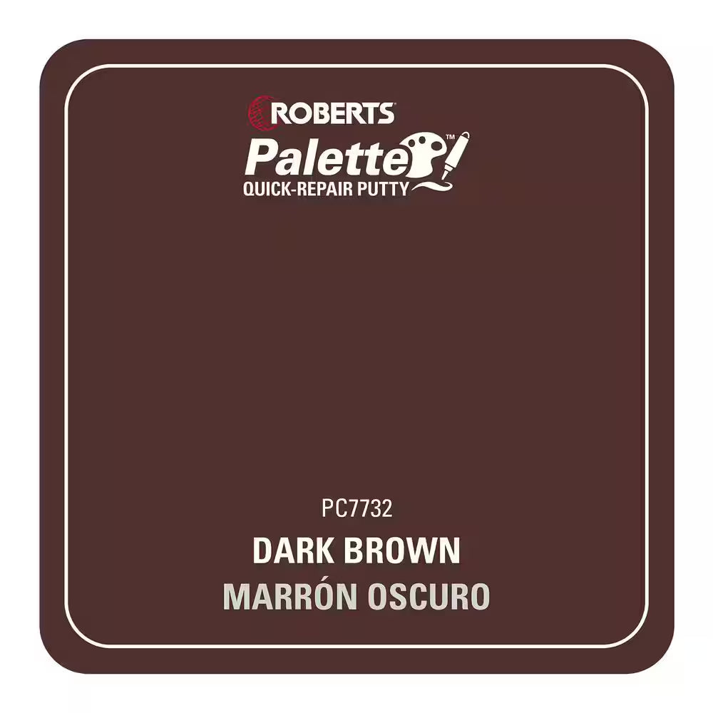 Palette Quick-Repair Putty 3 Oz. Dark Brown for Wood, Laminate, and Vinyl Flooring