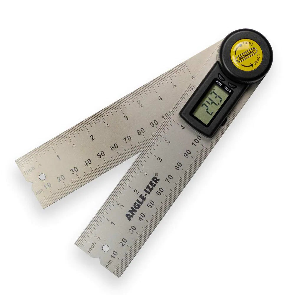 5 In. Digital Reversible Angle Finder with Angle Lock and Large LCD Readout