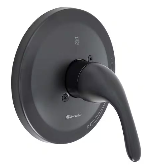 Tub Shower Trim Kit Matte Black