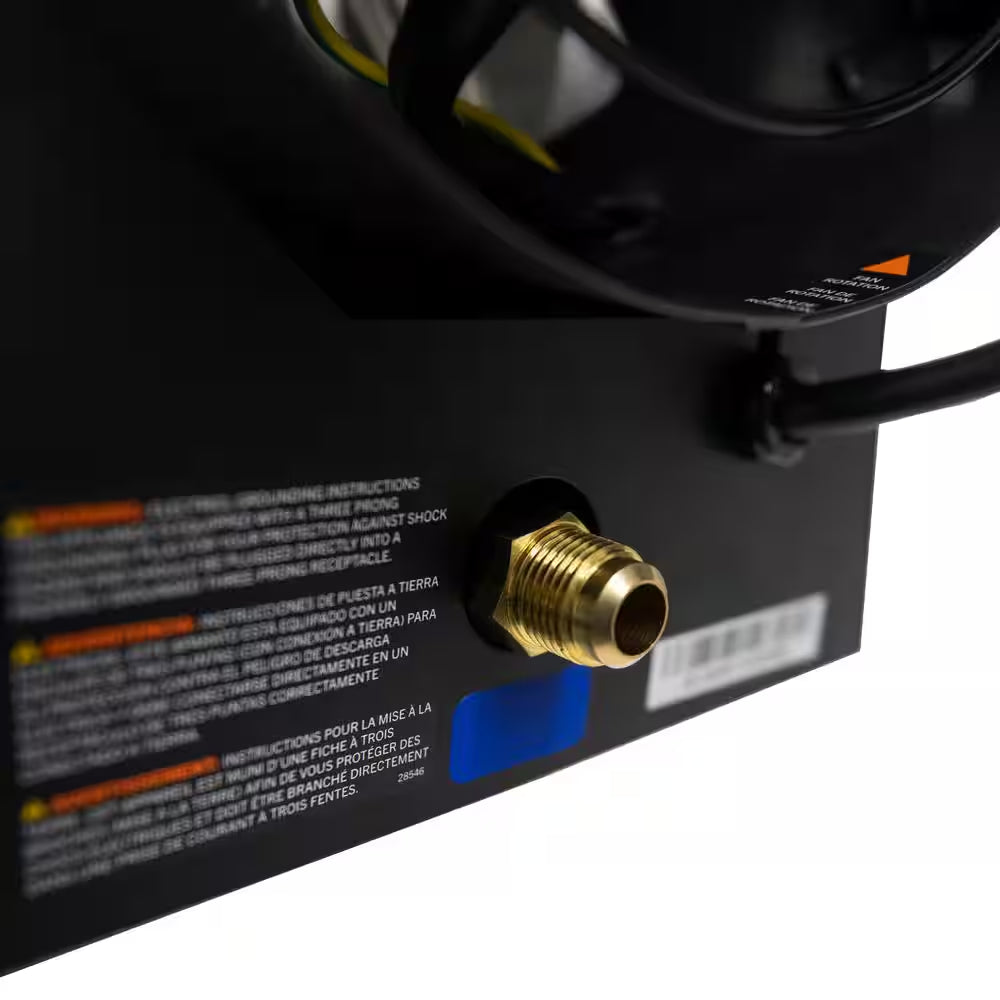 Contractor Series 60,000 BTU Forced Air Propane Outdoor Space Heater with 10 Ft. Hose and Regulator