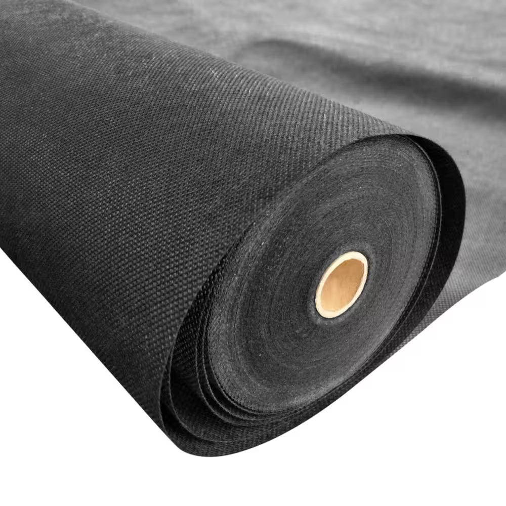 6 Ft. X 100 Ft. 3.0 Oz. Non Woven Fabric for Landscaping, French Drains, Underlayment, Weeds Barrier