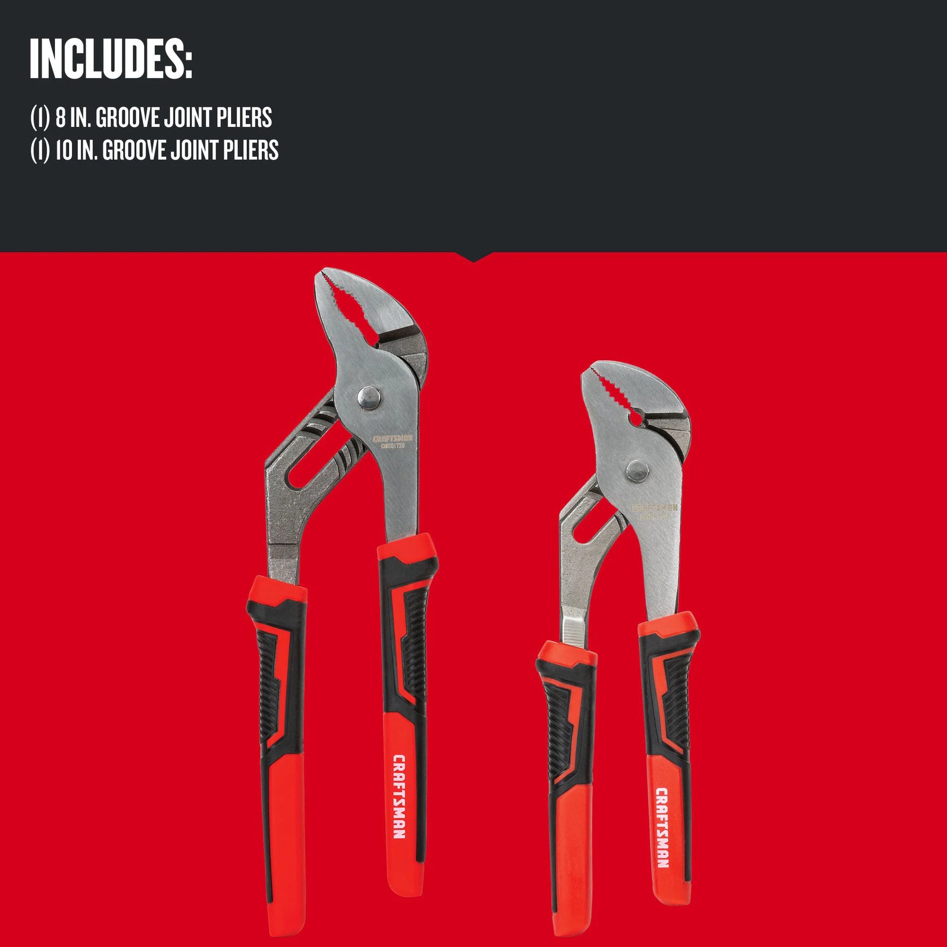 Tongue and Groove Plier Set 2 - Pack