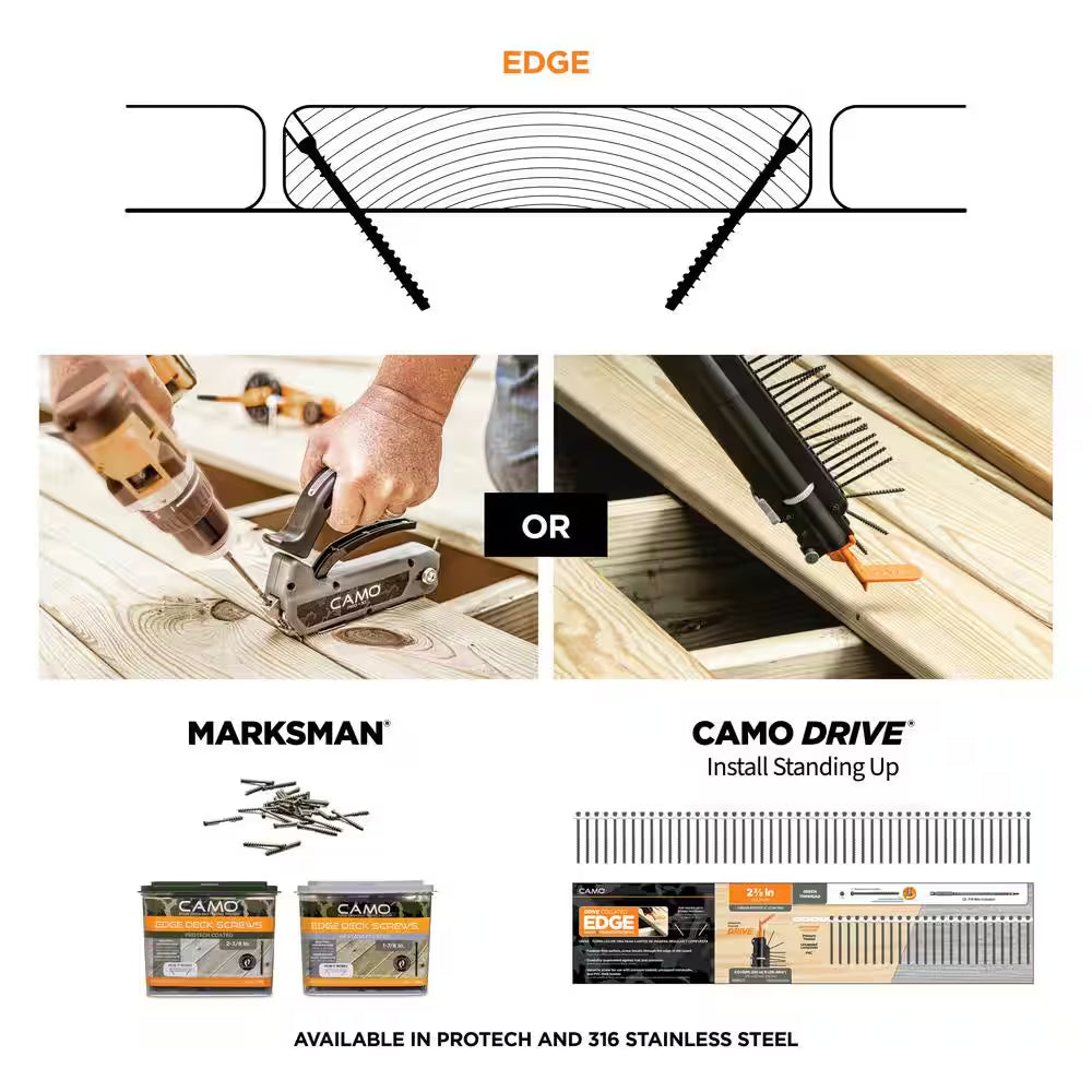 1-7/8 In. Exterior Decking Screw - Edge Hidden Deck Fasteners (700-Count)