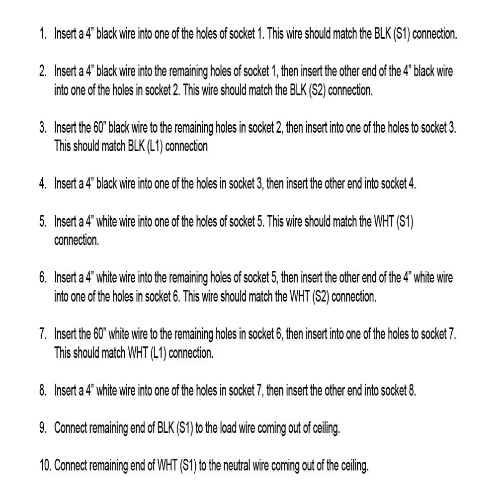 48-Watt 4 Ft. Linear Daylight (5000K) LED Tube Light Bulb Retrofit Conversion Kit Replaces 8 Ft. T8 T12 Fluorescent Bulb
