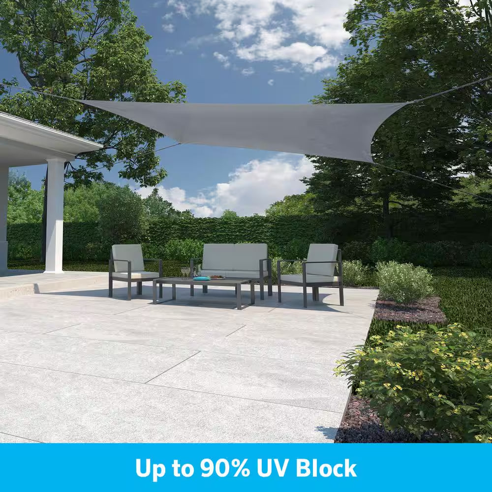 11 Ft. X 8 Ft. Steel Rectangle Shade Sail