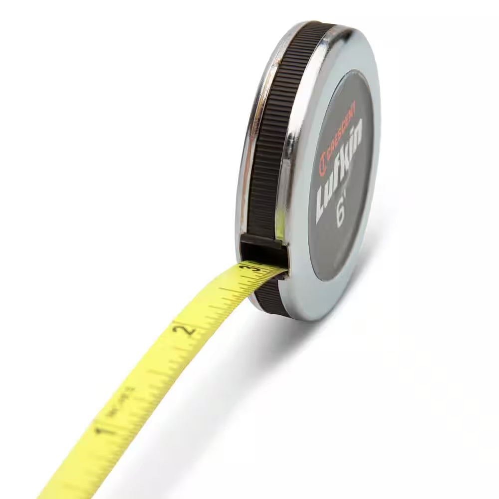 Lufkin 1/4 In. X 6 Ft. Executive Diameter Engineer'S Tape Measure