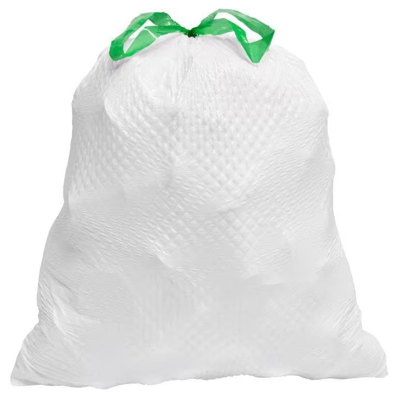 13 Gallon White Rodent Repellent Tall Kitchen Trash Bags (140-Count)