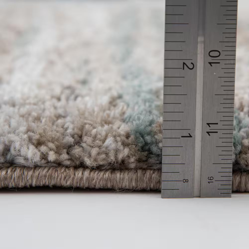 Shoreline Multi 2 Ft. X 7 Ft. Striped Runner Rug