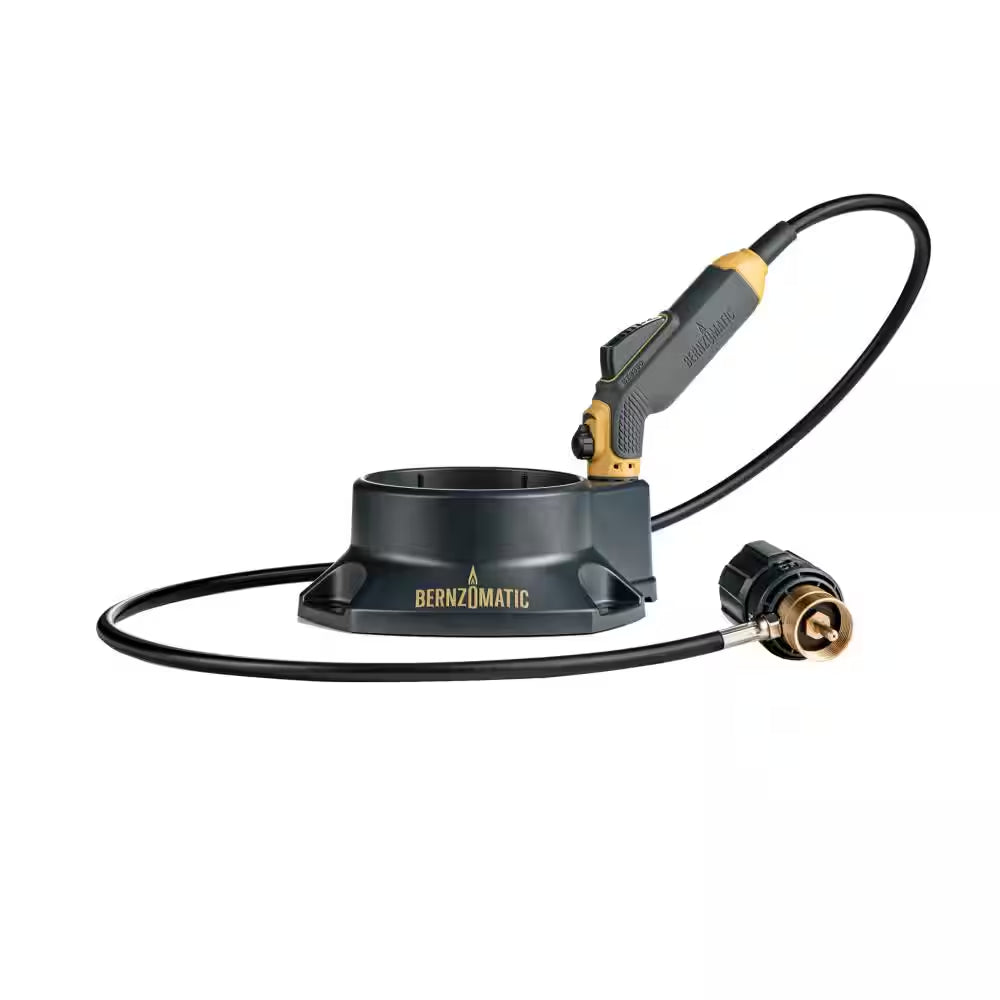 Firepoint Creator Tool Compatible W/Map-Pro Gas and Propane Gas with 41In Flexible Extended Hose and Fuel Cylinder Stand