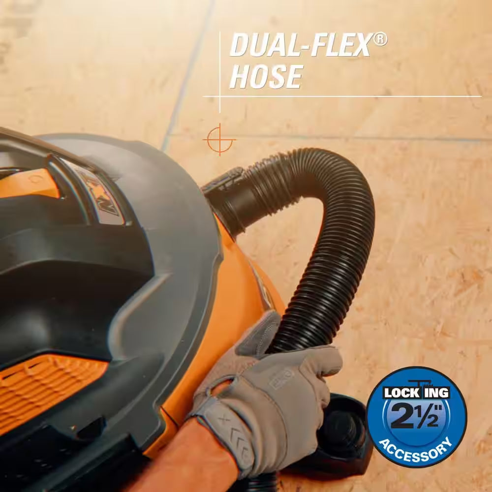 2-1/2 In. X 13 Ft. LA2521 DUAL-FLEX Locking Vacuum Hose Kit Accessory Shop Vacuum Attachment for  Wet Dry Vacs