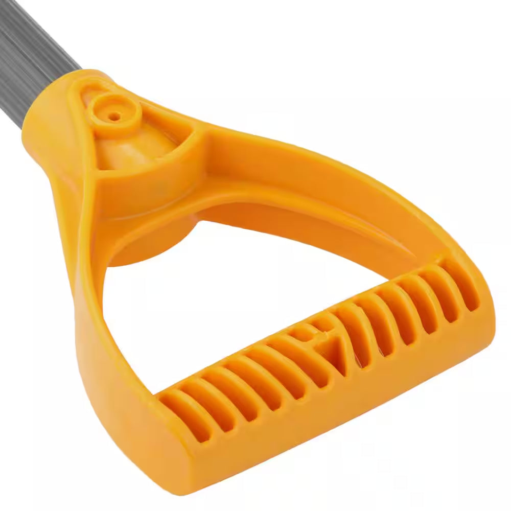 34.5 In. Steel Handle Plastic Blade Mountain Mover Snow Shovel