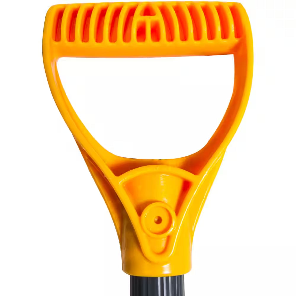 34.5 In. Steel Handle Plastic Blade Mountain Mover Snow Shovel