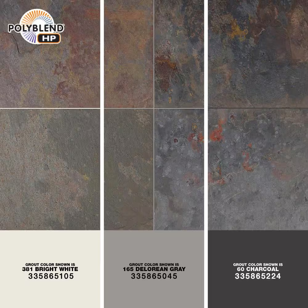 Rustique Earth Gauged Natural Slate Square Tile 12 In. X 12 In., Floor and Wall (10 Sq. Ft./Case)