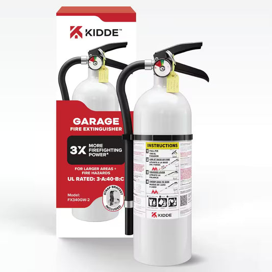 Garage and Workshop 3-A:40-B:C Class ABC 5.5 Lb. Fire Extinguisher 21030928