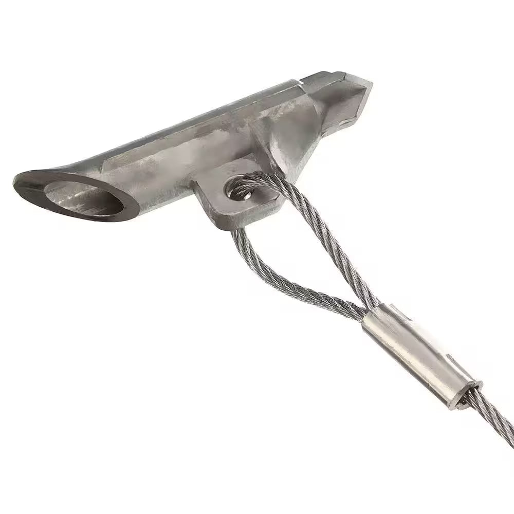 30 In. Easyhook Ratchet TITE Anchor Kit (4-Piece) with Sturdy Webbing, Cast Steel Anchors, and Quick-Attach Drill Guide