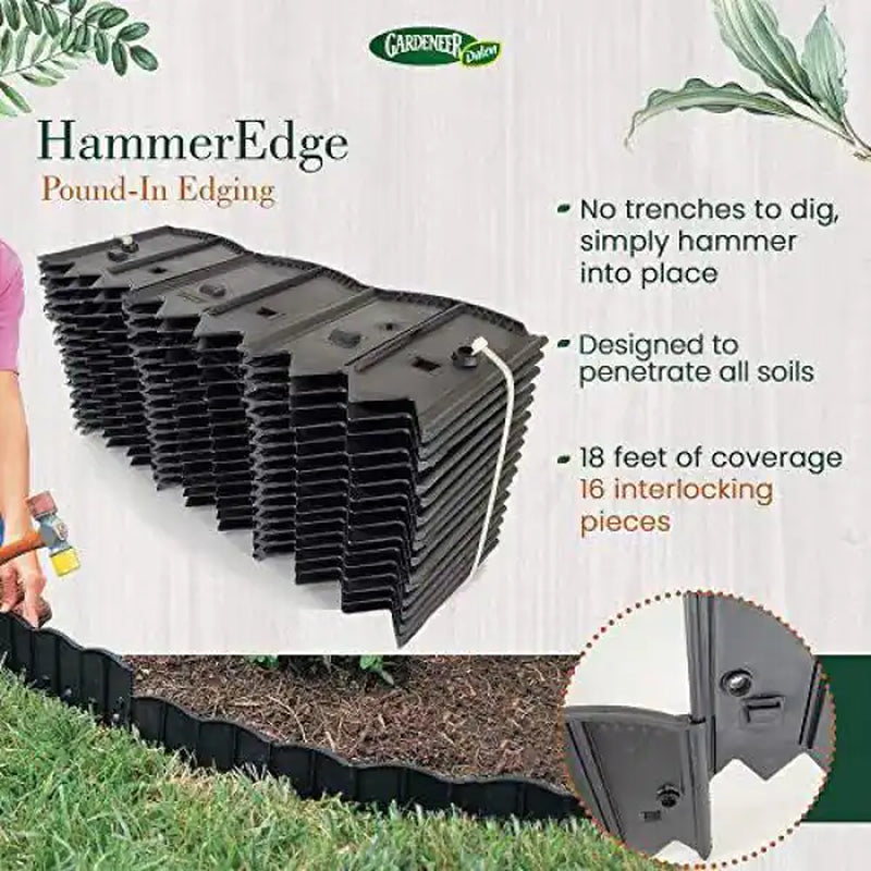 Dalen Products 18 Ft. Hammer Edge Edging