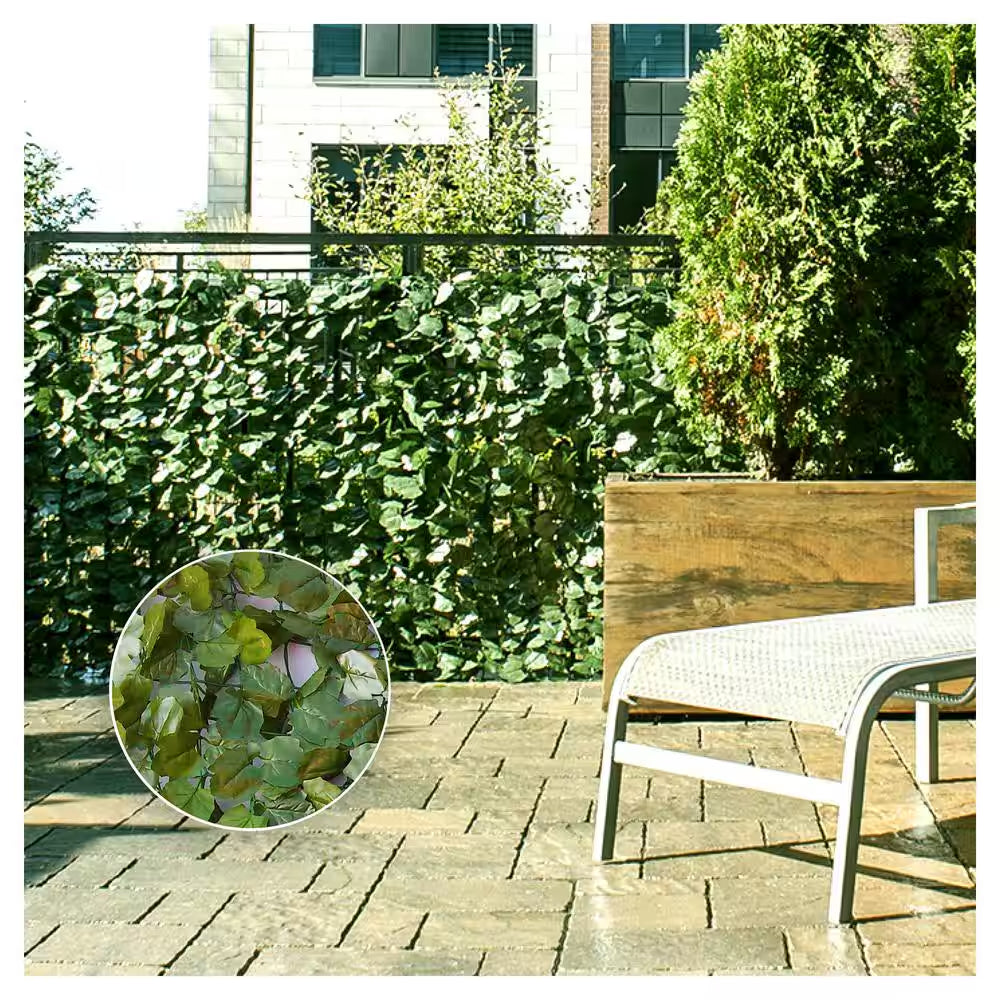 Ivy 40 In. X 96 In. Privacy Screen Hedges Artificial