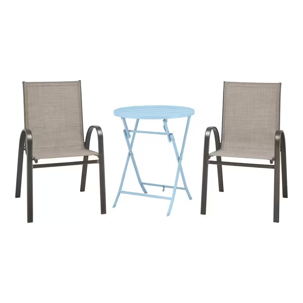 Sling Stack Outdoor Dining Chair in Riverbed