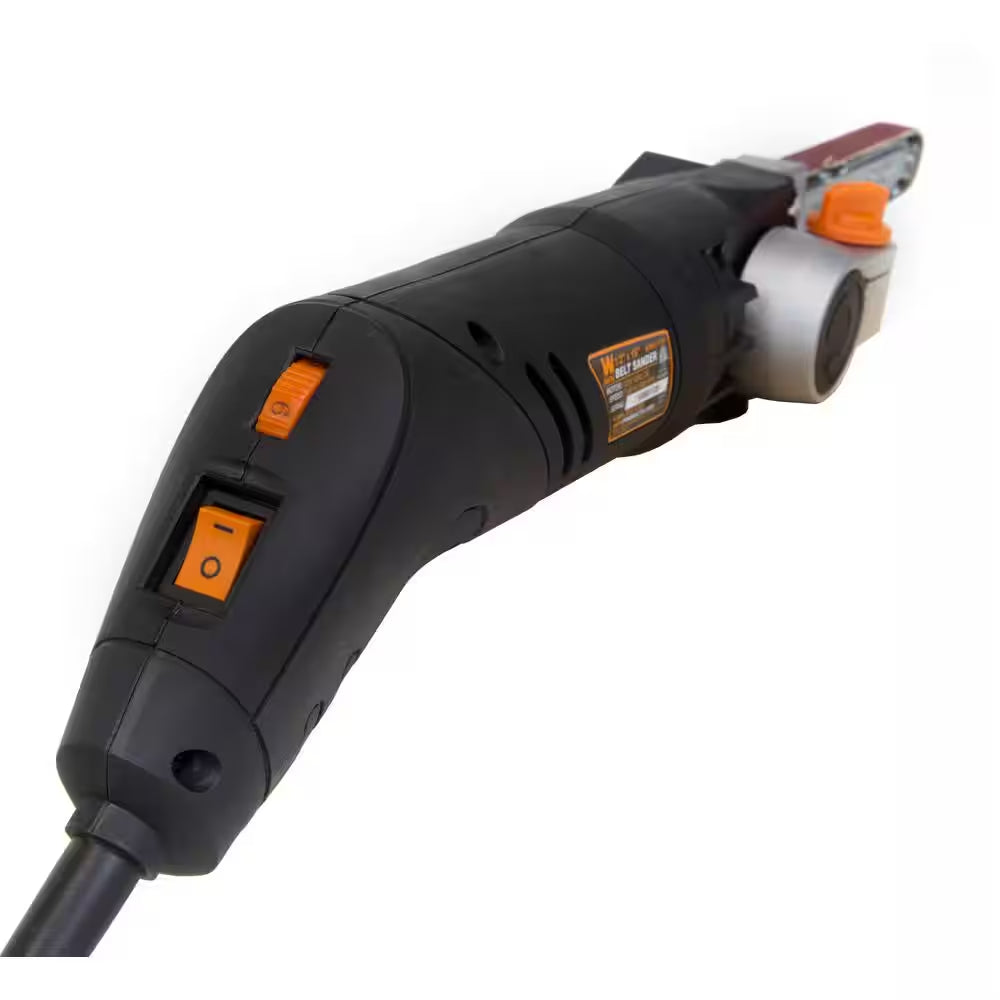 Variable Speed 2 Amp Detailing File Sander with 1/2 In. X 18 In. Belt