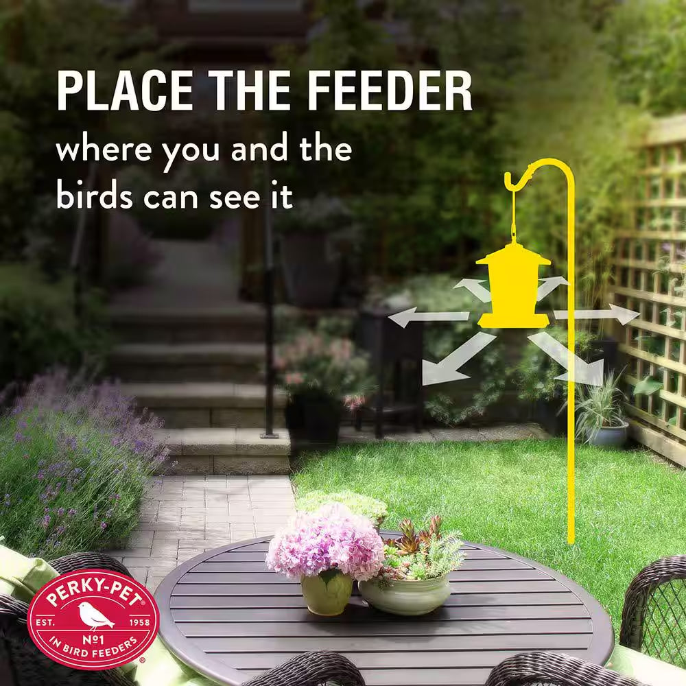 Sun and Star Lantern Rust-Resistant Durable Easy-To-Fill Hanging Bird Feeder - 3.5 Lb. Capacity